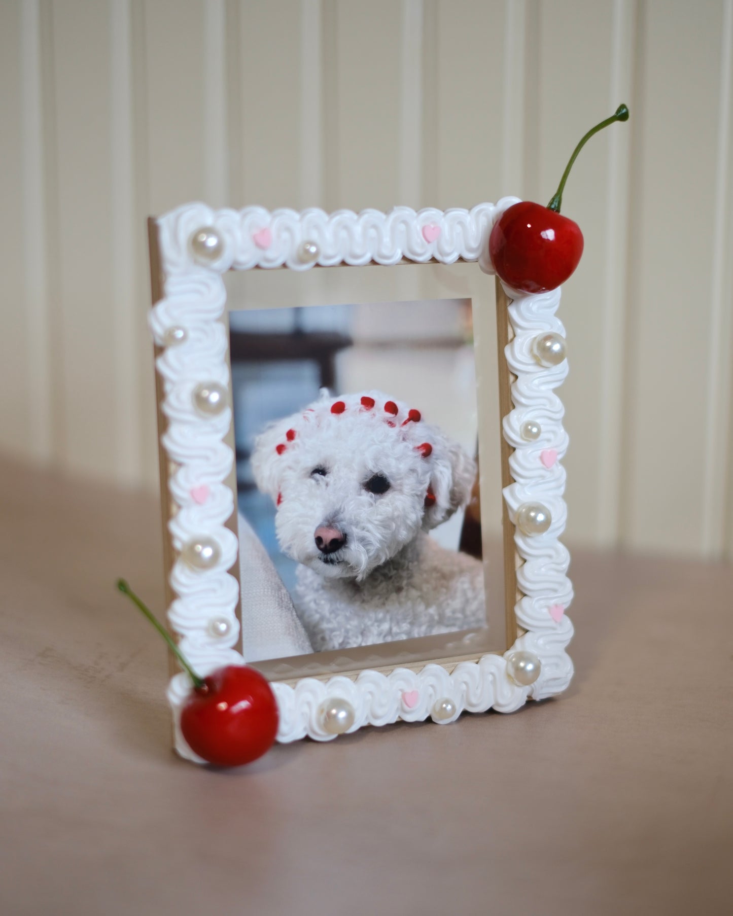 Cherries and Cream Standing Frame