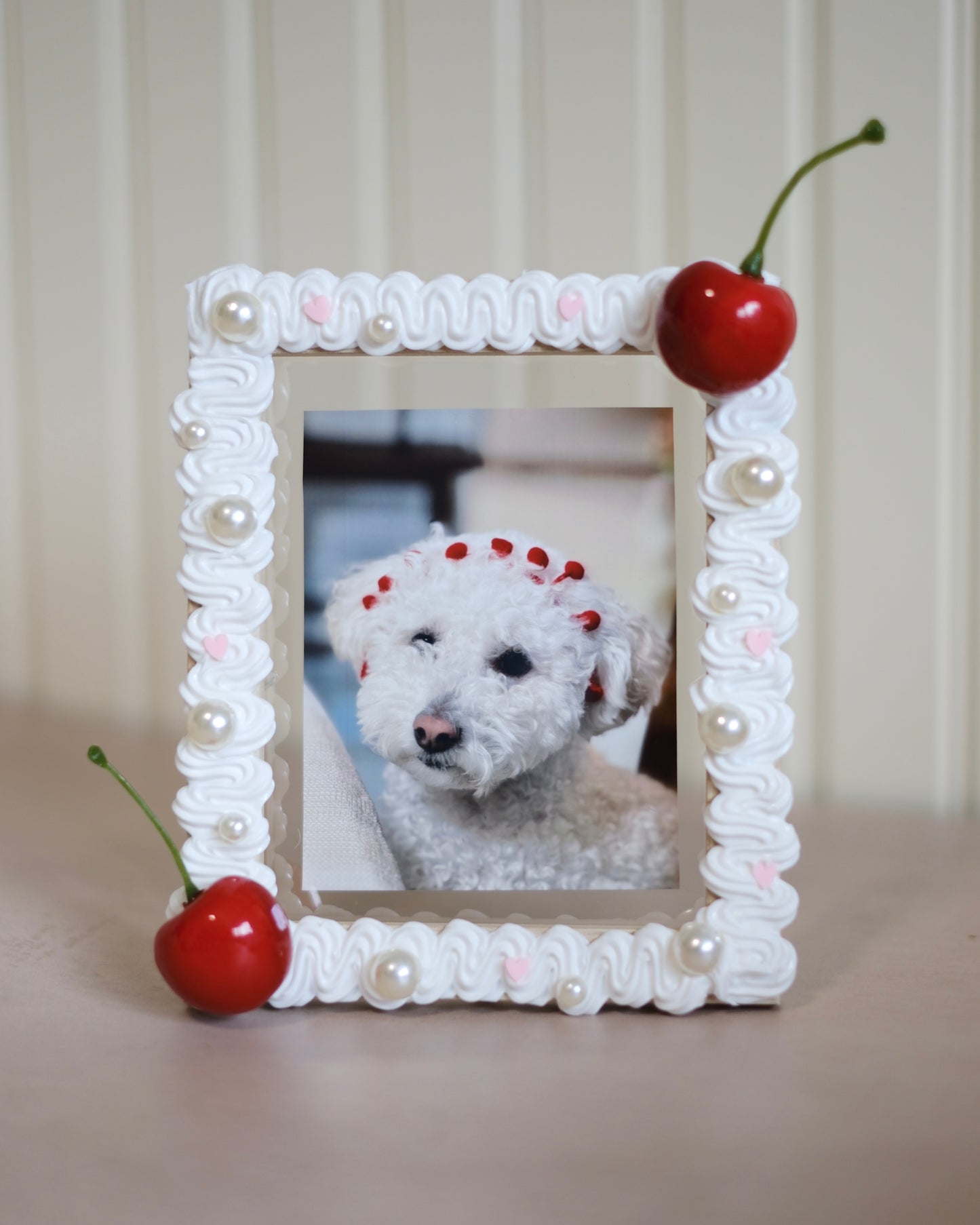 Cherries and Cream Standing Frame