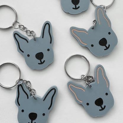 Frenchie Keychain