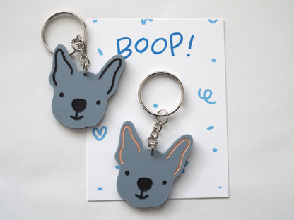 Frenchie Keychain