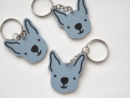 Frenchie Keychain