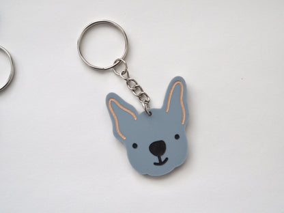 Frenchie Keychain