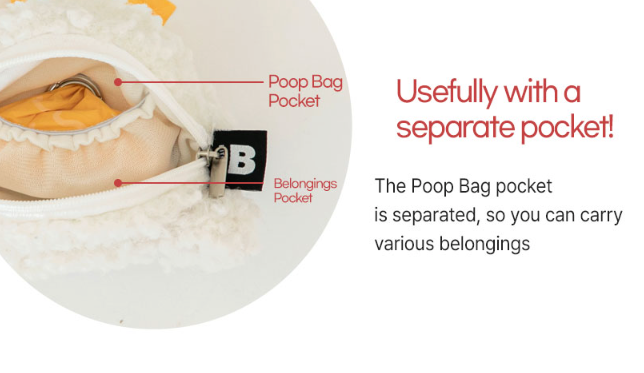 Bichon Poop Bag Pouch