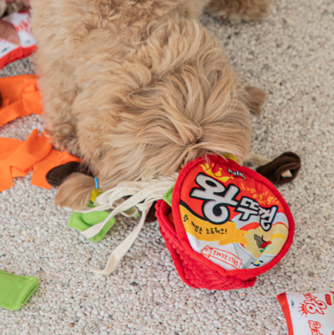 Ramen Bowl Nosework Toy