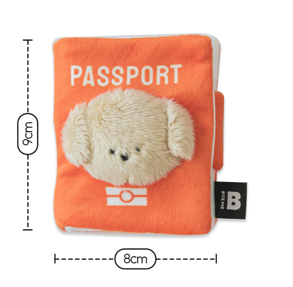 Pet Passport + Ticket Nosework Toy