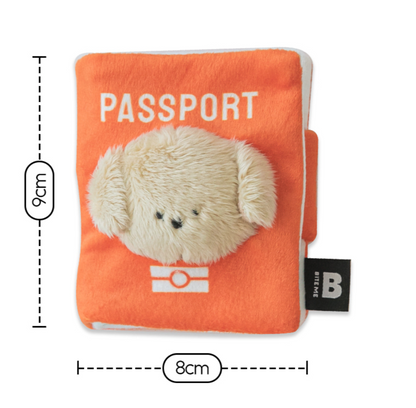 Pet Passport + Ticket Nosework Toy